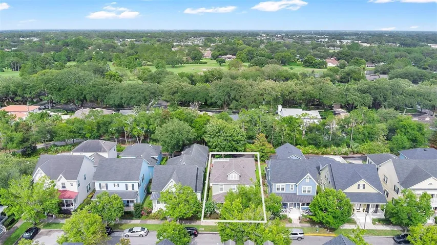 Easterly aerial view