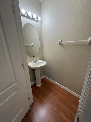 half bath downstairs