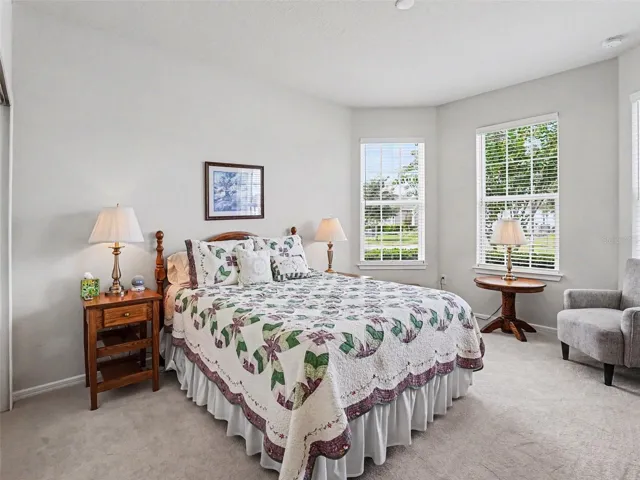 Second Bedroom with Extended Bay Windows