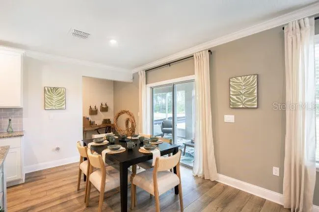 Model home - actual features may vary