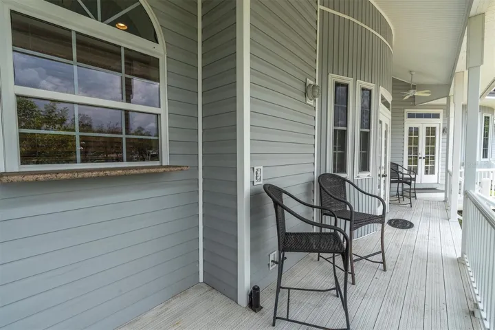 River side porch