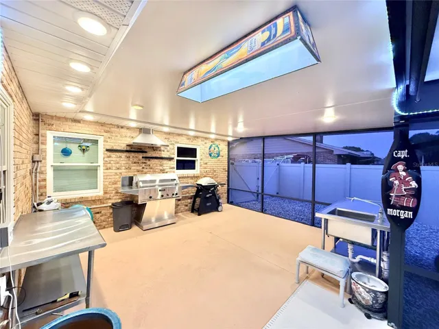 Outdoor kitchen