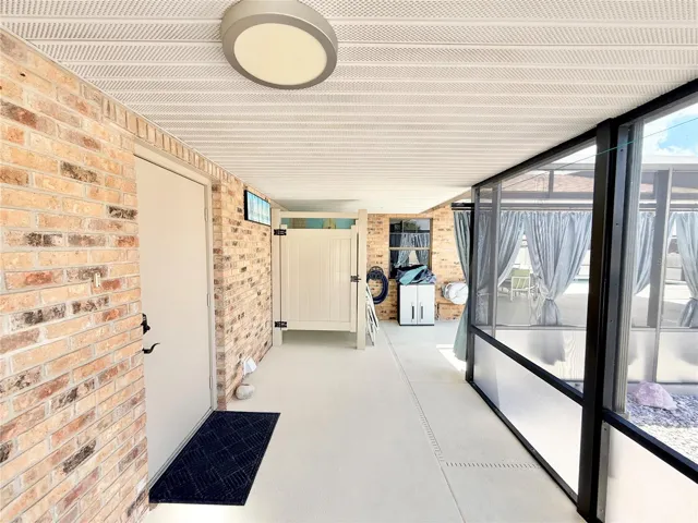 Rear entry garage