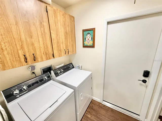 Inside laundry off garage