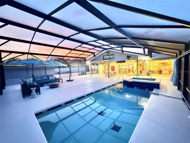 Pool and patio