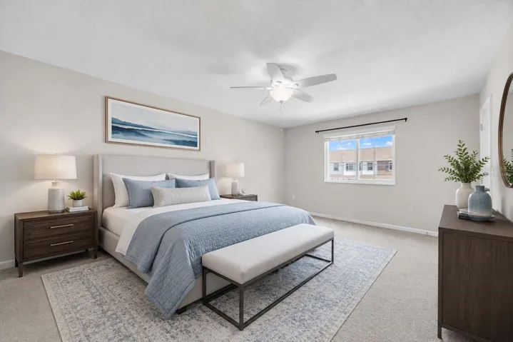 Virtually Staged Owners Suite