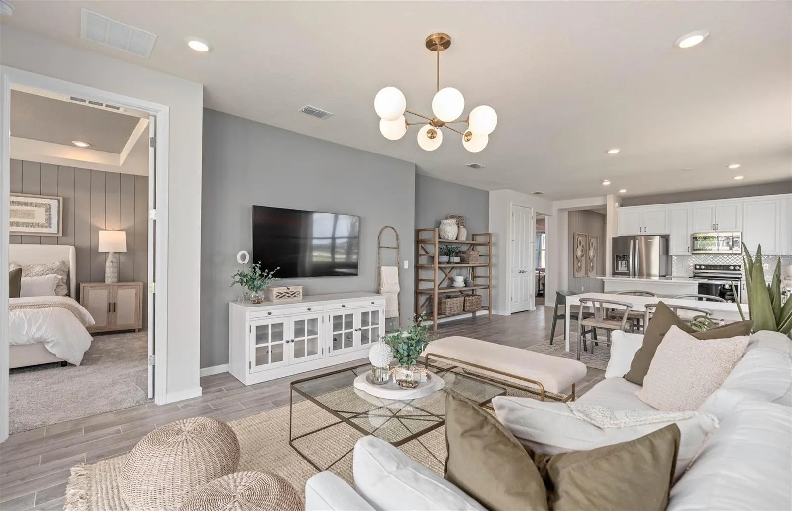 Model Home Design Only. Pictures and furnishings are for illustrative purposes only. Elevations, colors and options may vary. Furniture is for model home staging only.?