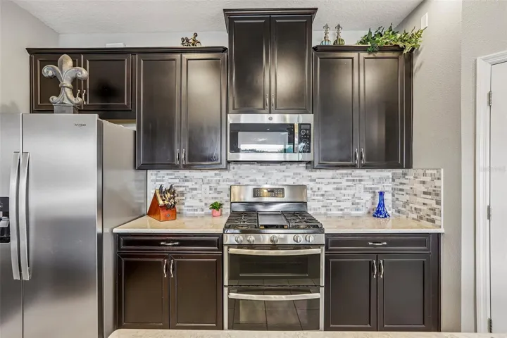 Kitchen area with 42