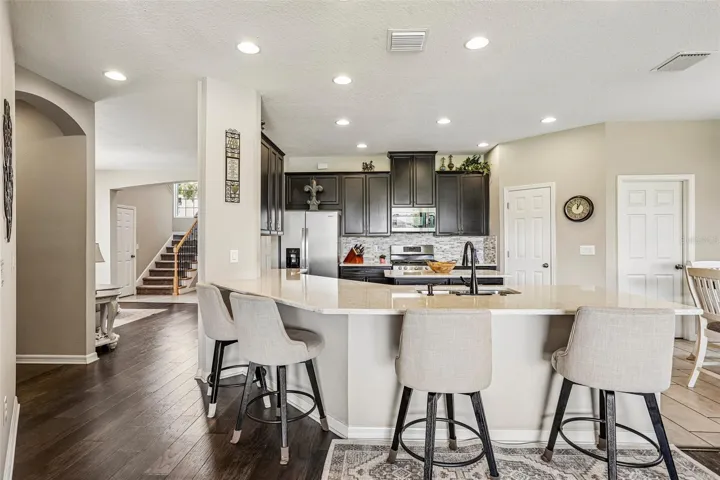 Kitchen area with 42