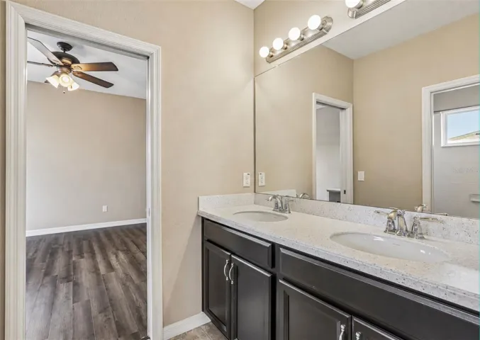 Jack and Jill bathroom