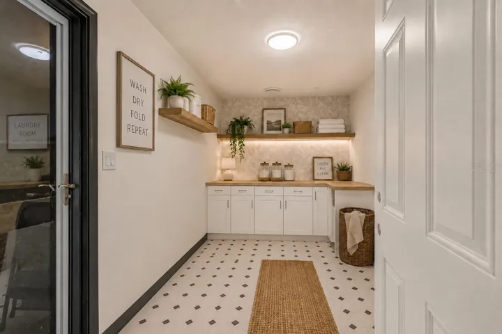 VIRTUALLY STAGED- Laundry Room