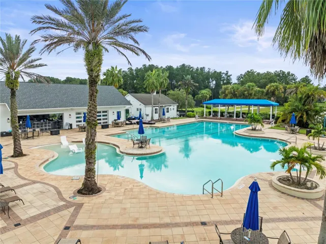 Community Pool and Restaurant