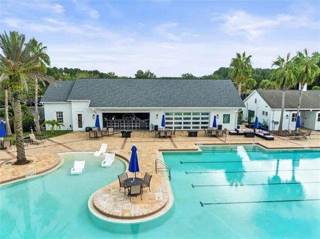 Community Pool and Restaurant
