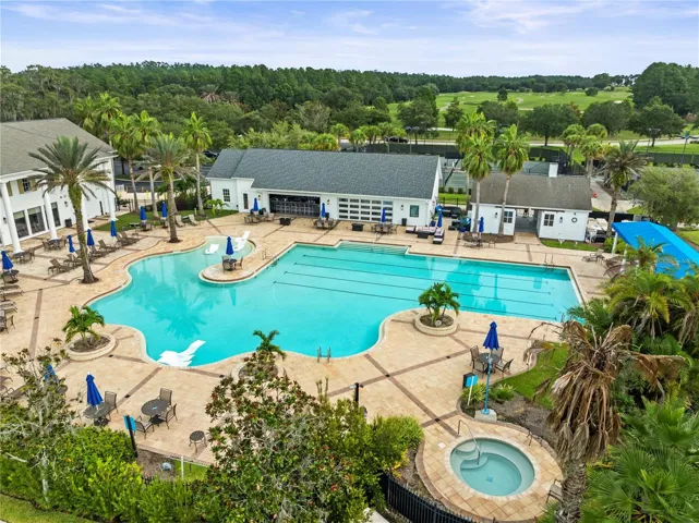 Community Pool and Restaurant
