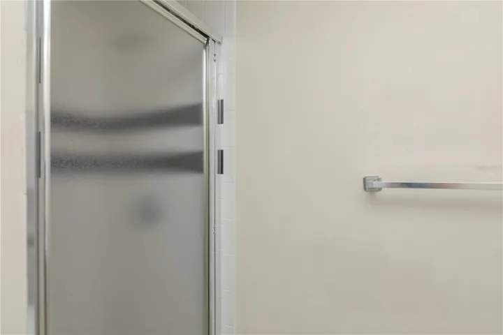 Guest bathroom with shower