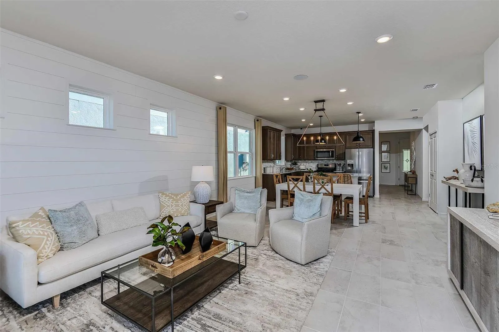 Model Home Design Only. Pictures and furnishings are for illustrative purposes only. Elevations, colors and options may vary. Furniture is for model home staging only