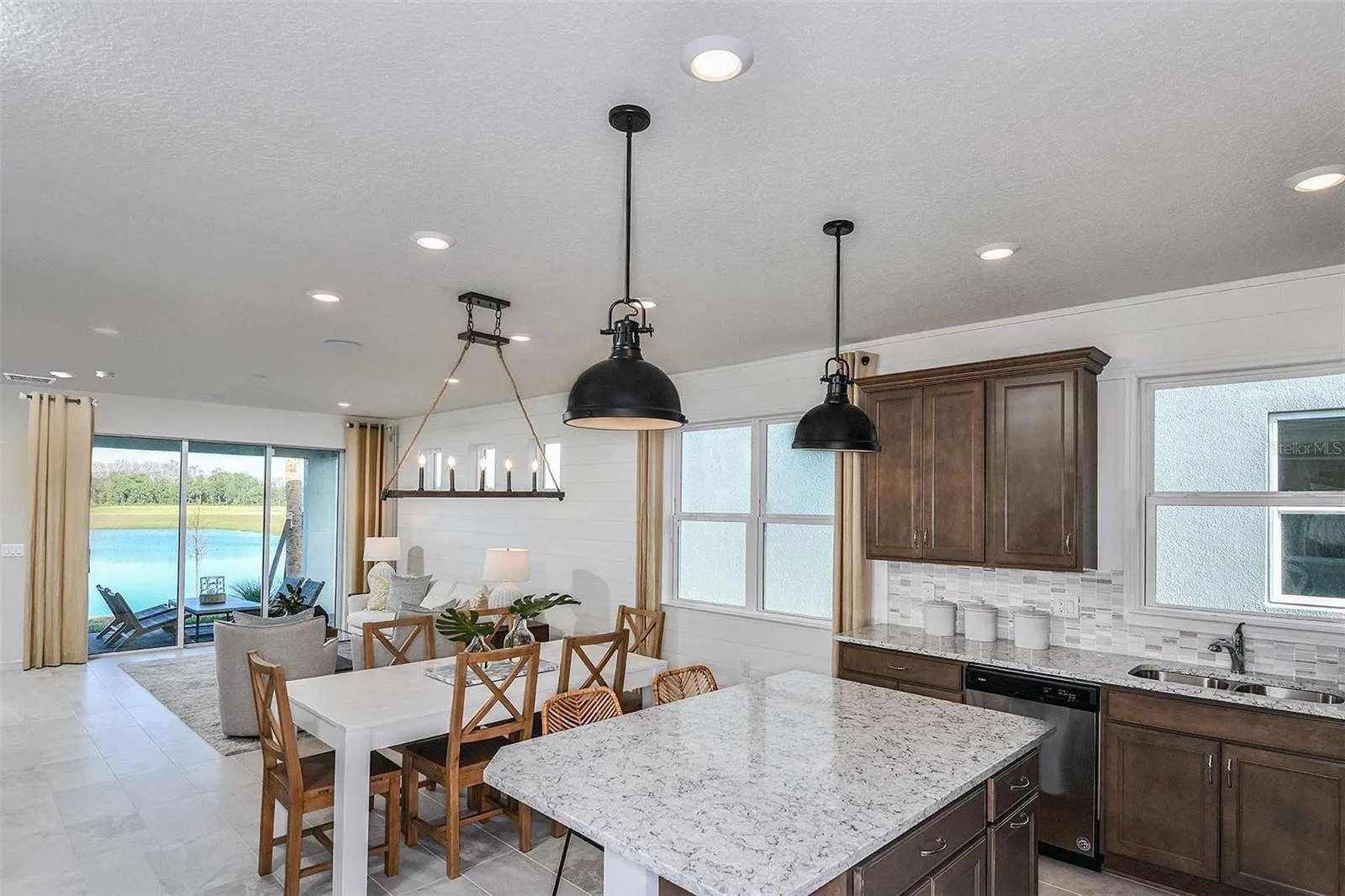 Model Home Design Only. Pictures and furnishings are for illustrative purposes only. Elevations, colors and options may vary. Furniture is for model home staging only