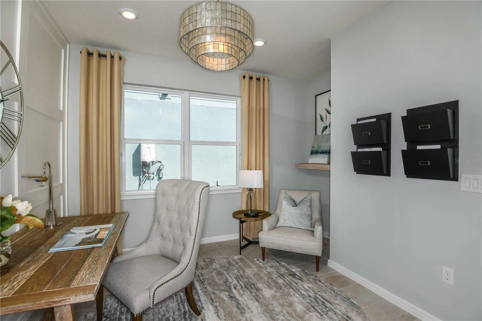 Model Home Design Only. Pictures and furnishings are for illustrative purposes only. Elevations, colors and options may vary. Furniture is for model home staging only