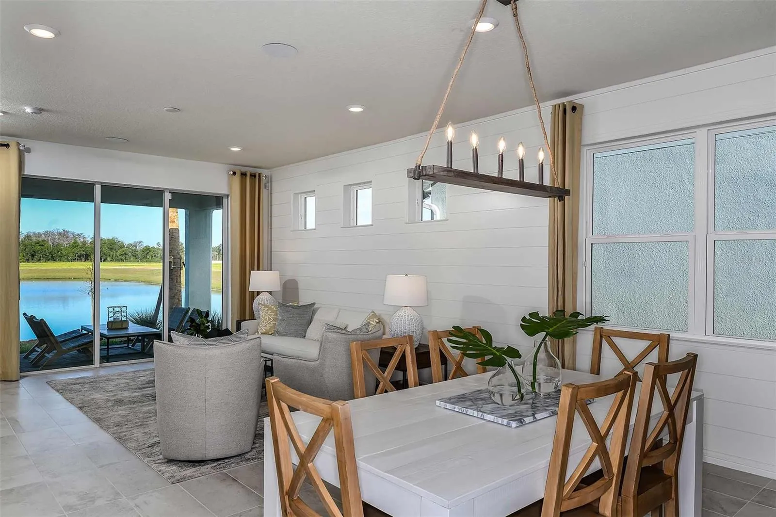 Model Home Design Only. Pictures and furnishings are for illustrative purposes only. Elevations, colors and options may vary. Furniture is for model home staging only