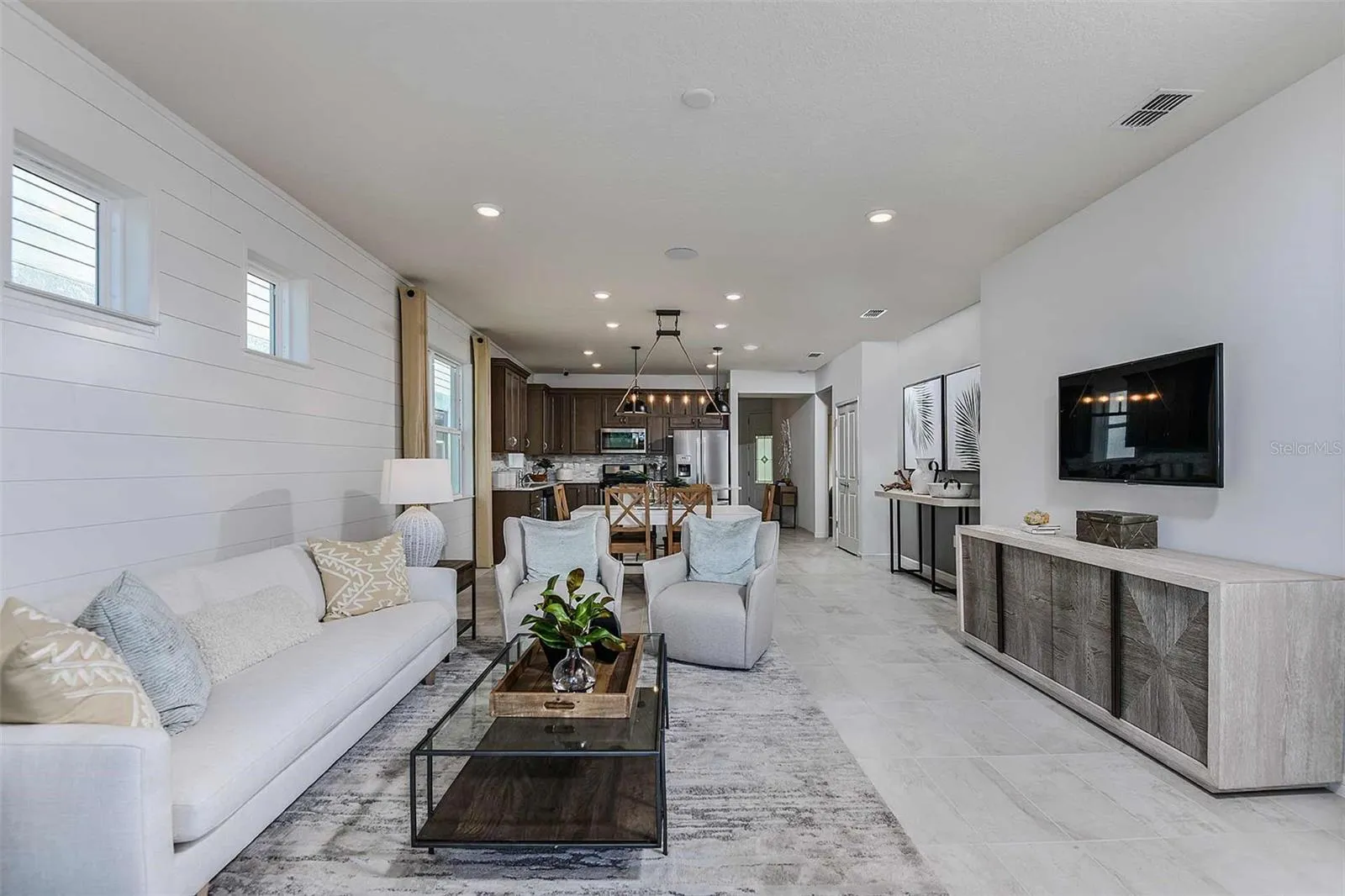 Model Home Design Only. Pictures and furnishings are for illustrative purposes only. Elevations, colors and options may vary. Furniture is for model home staging only
