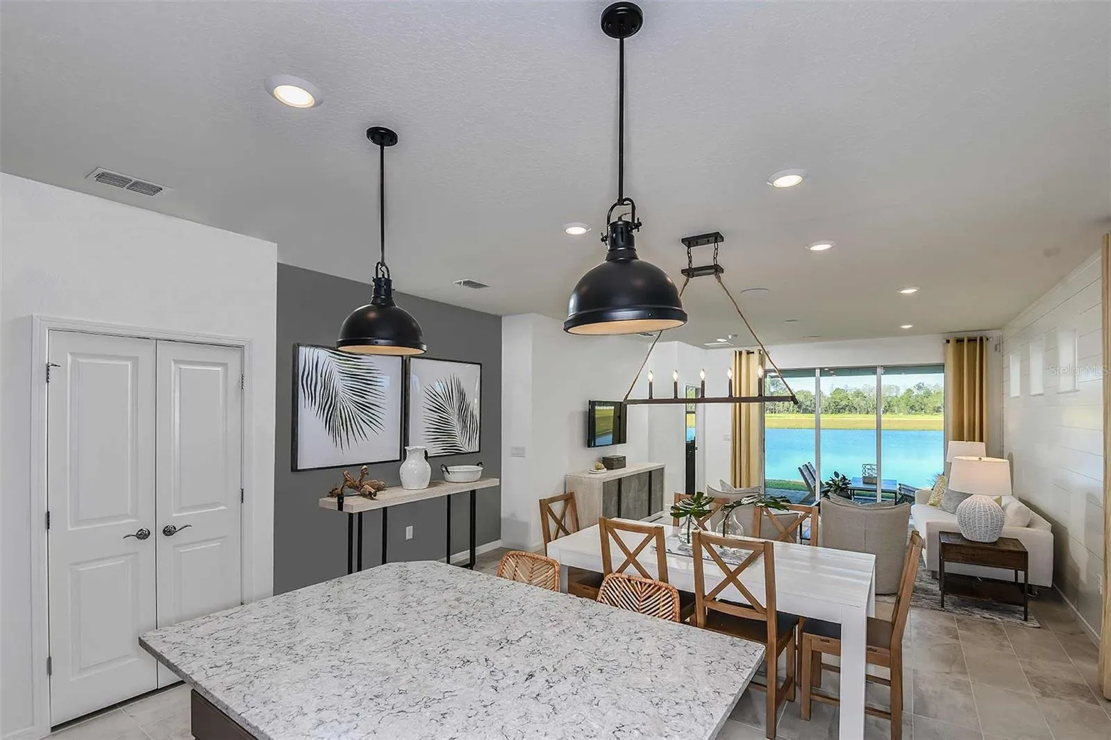 Model Home Design Only. Pictures and furnishings are for illustrative purposes only. Elevations, colors and options may vary. Furniture is for model home staging only