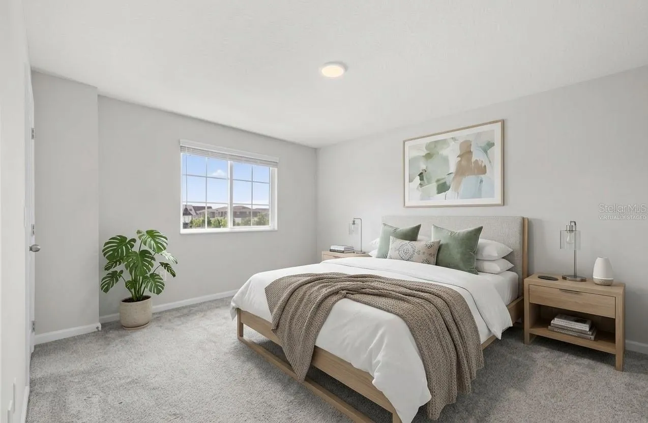 Primary Bedroom - Virtually Staged