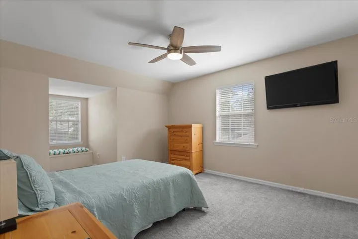 Oversized upstairs Bedroom #1.
