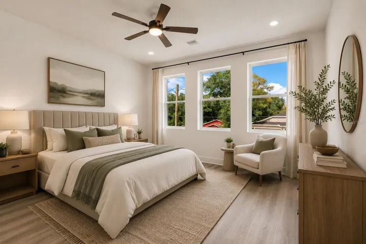 bed room 2 staged