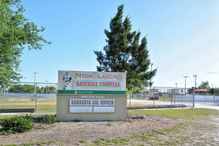 Sports complex nearby