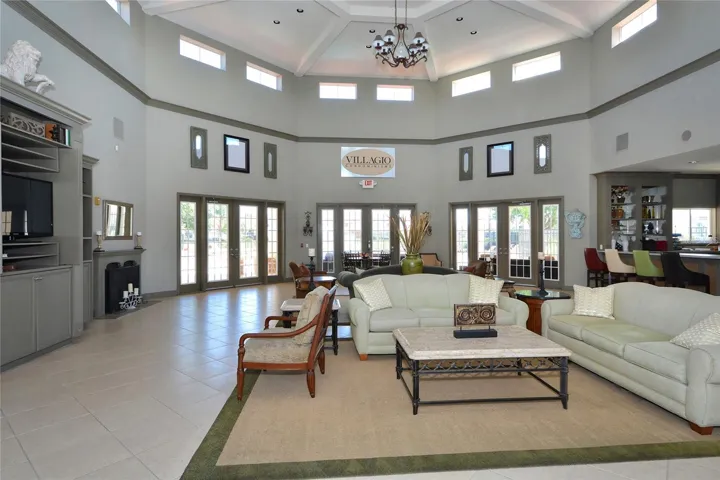 Interior of cloubhouse