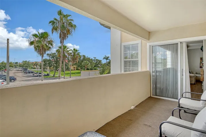 Long view of porch
