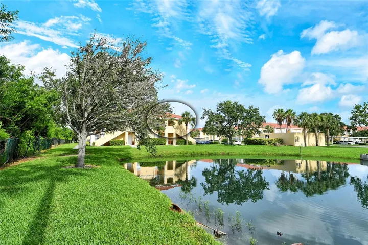 Distant view of condo