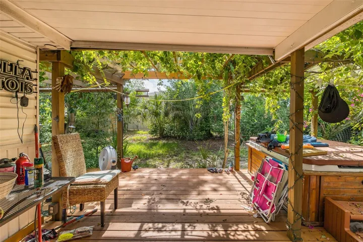 Covered Back Porch/Deck