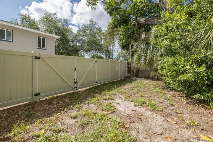 Back Yard with Alley Access