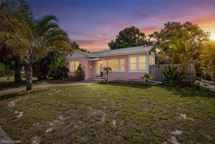 Front of Home Virtual Twilight
