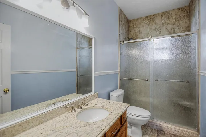 Secondary bathroom