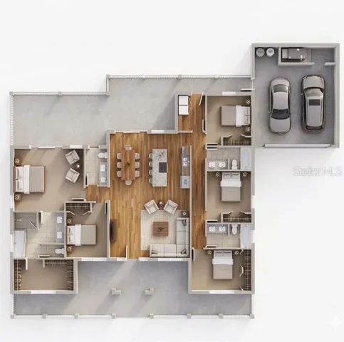 Floor Plan rendering
