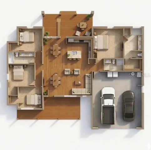 Floor Plan rendering