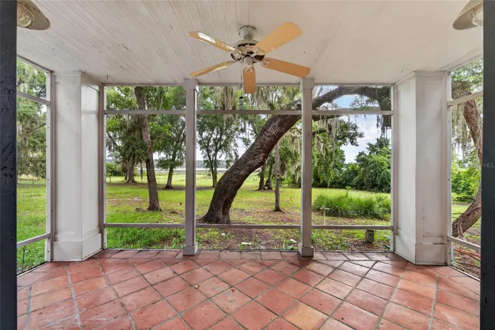 Back Screened In Porch.