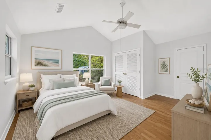 Bedroom 3.  Virtually Staged.