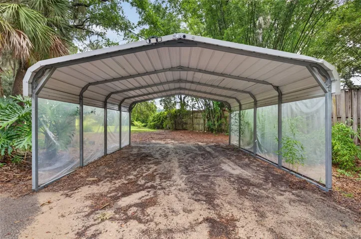 One Car Carport