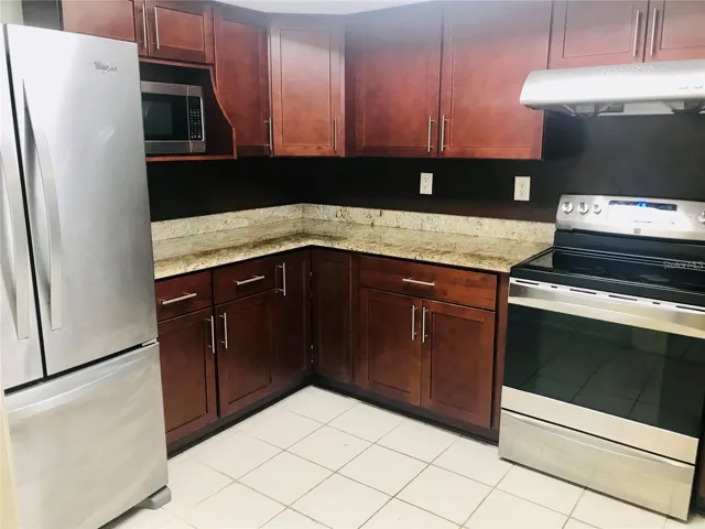 Kitchen Appliances: Now it has Newer Refrigerator, Stove only a few months old!