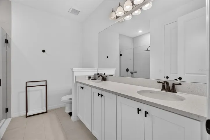 Primary Bathroom with Dual Sinks