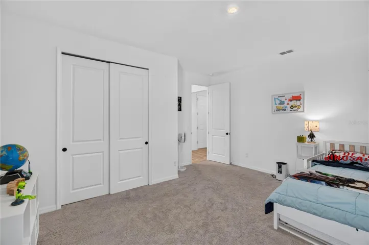 Third Bedroom with built-in closet