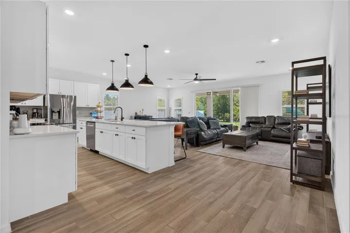 Ceramic Tile throughout the Living Areas