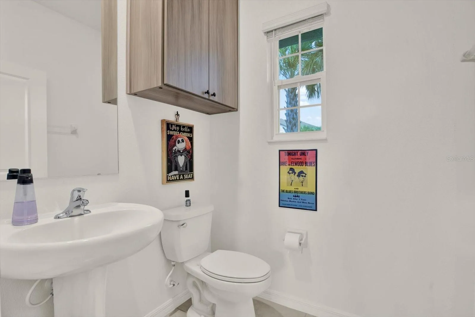 1st floor half bath