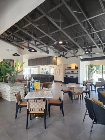 clubhouse seating area