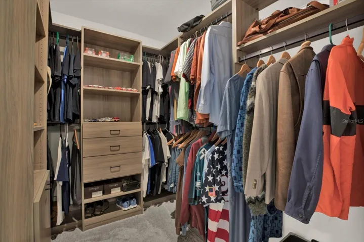 master walk in closet