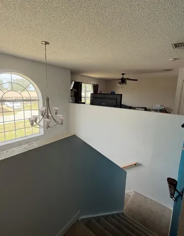 View from second floor