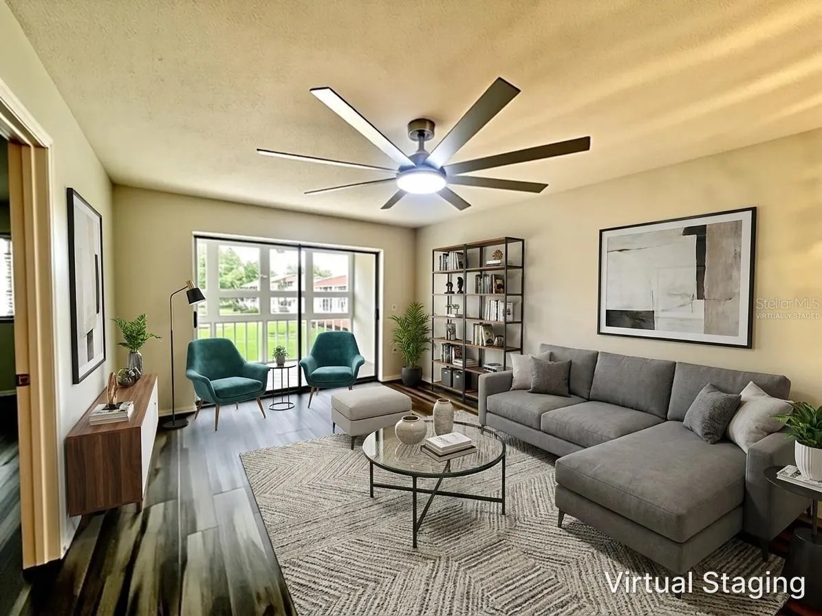 Living Room - Virtually Staged